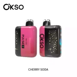 OKSO PULSE X 25K 25000 затяжек Одноразовые вейпы оптом Bulk Buy Умный дисплей Регулируемый воздушный поток Двойная сетчатая катушка 4 VapeXYZ