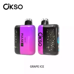 OKSO PULSE X 25K 25000 затяжек Одноразовые вейпы оптом Bulk Buy Умный дисплей Регулируемый воздушный поток Двойная сетчатая катушка 5 VapeXYZ