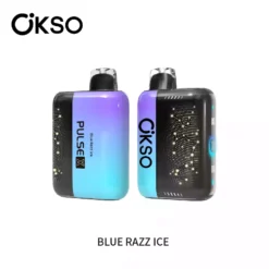 OKSO PULSE X 25K 25000 затяжек Одноразовые вейпы оптом Bulk Buy Умный дисплей Регулируемый воздушный поток Двойная сетчатая катушка 7 VapeXYZ