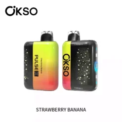 OKSO PULSE X 25K 25000 затяжек Одноразовые вейпы оптом Bulk Buy Умный дисплей Регулируемый воздушный поток Двойная сетчатая катушка 9 VapeXYZ