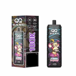 QQ BANG 180000 Puffs DSK070 4 In 1 180K Disposable Vapes Wholesale Bulk Buy Rechargeable LCD Screen 4 VapeXYZ