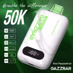 GAZZBAR 50000 Puff Smart LED Screen 50K Disposable Vapes Dual Mesh Bulk Buy Wholesale 6 VapeXYZ