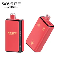WASPE AIVIOU Double Taste 100000 Puffs Pro 2IN1 100K Einweg-Vapes Großhandel Massen Kauf Mesh Coil LED Bildschirm