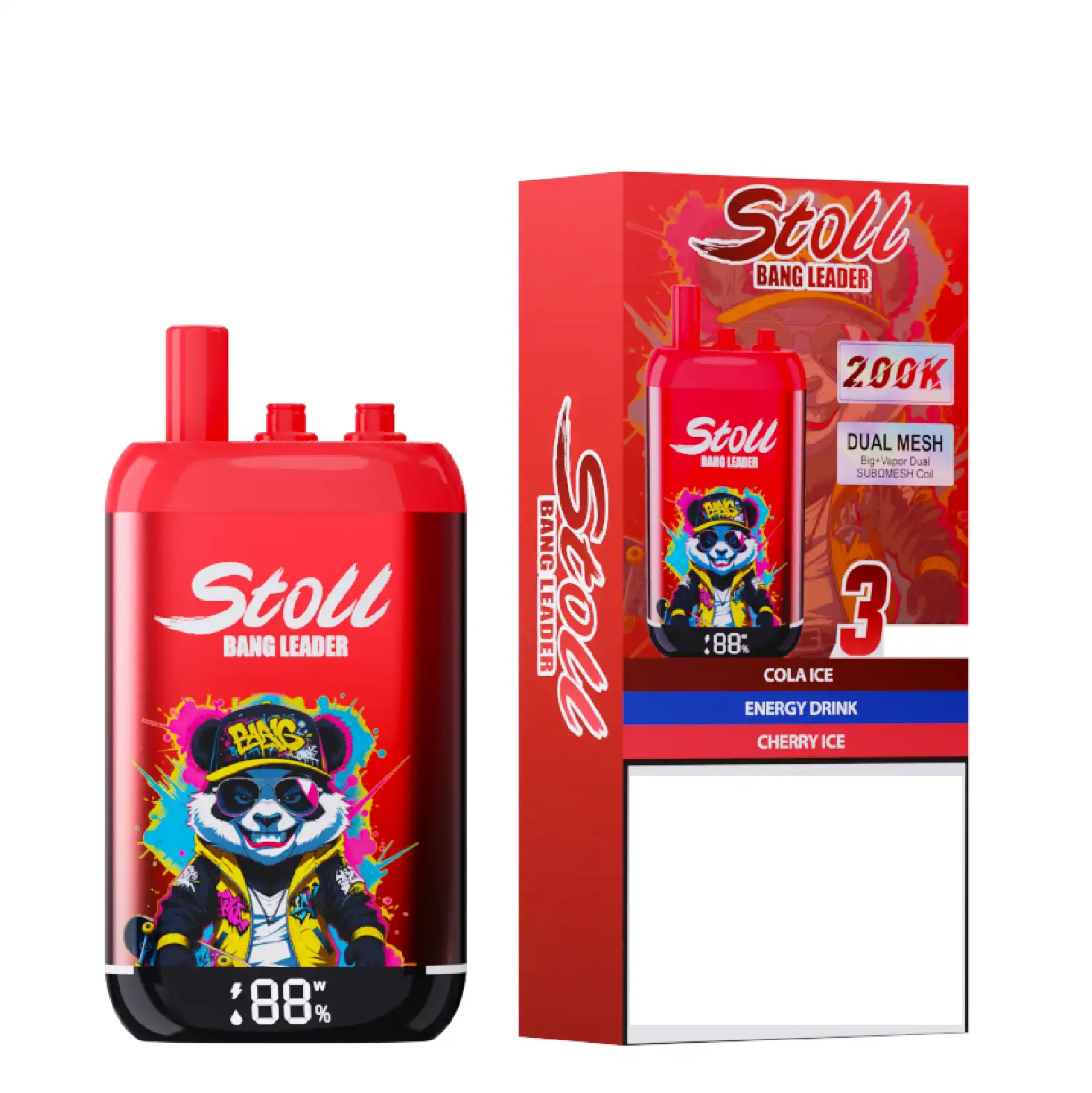 BANG LEADER STOLL 200000 Puffs 200K 3in1 Taste Disposable Vapes Smart Display Dual Mesh Wholesale Bulk Buy 5 BANG LEADER STOLL 200000 Puffs 200K 3in1 Taste Disposable Vapes Smart Display Dual Mesh Wholesale Bulk Buy — изображение 5