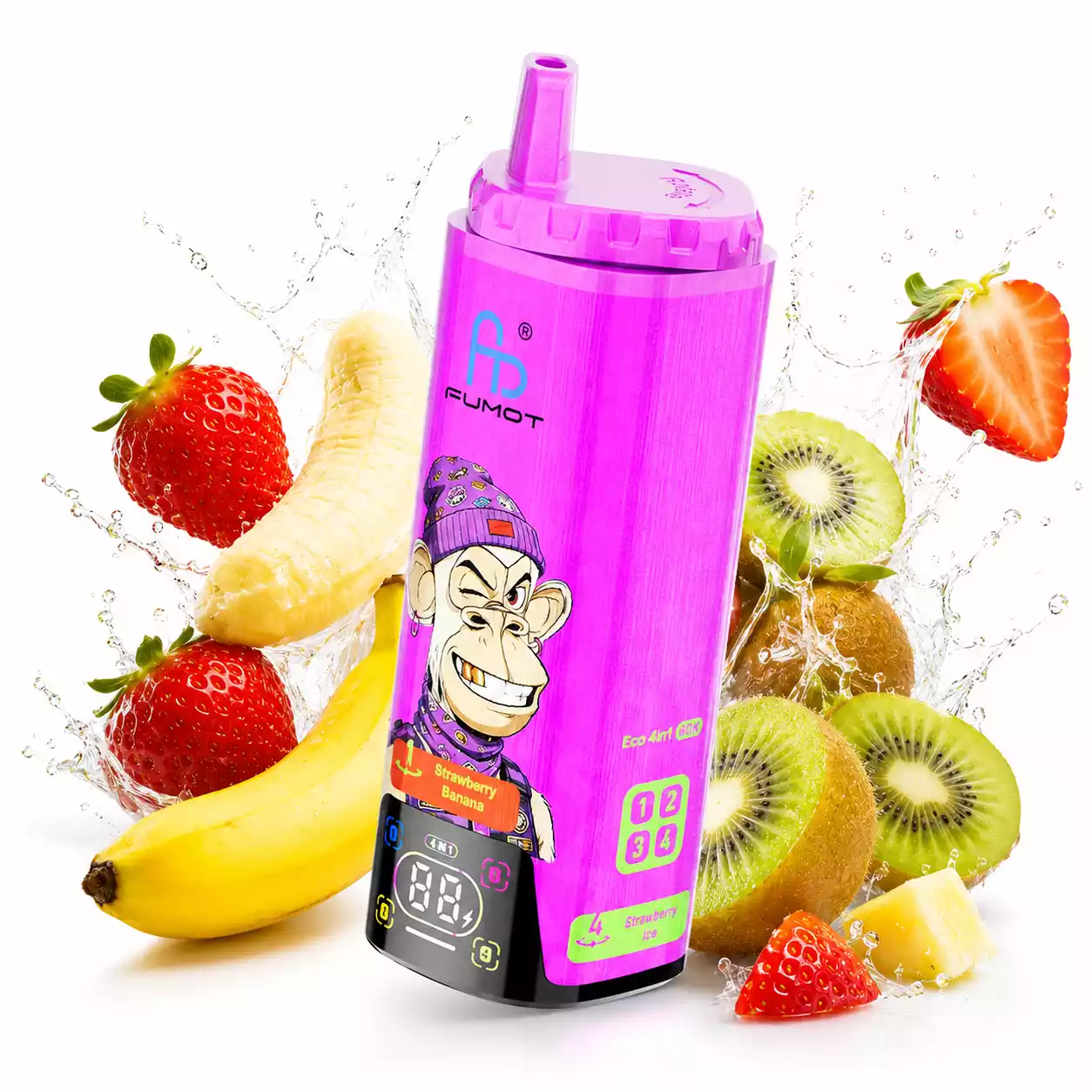 FUMOT ECO 4in1 Four Taste 80000 80K Puffs Disposable Vapes Dual Mesh Rechargeable Wholesale Bulk Buy 1 FUMOT ECO 4in1 Vier Geschmack 80000 80K Puffs Einweg-Vapes Dual Mesh Aufladbar Großhandel Massen Kauf