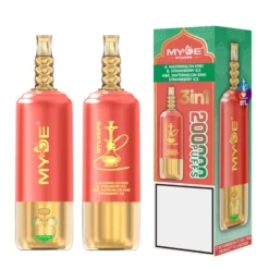 MYDE DTL 3 in 1 200000 Puffs Shisha Disposable Vapes 200K Wholesale Bulk Buy Mesh Coil LED Display 8 VapeXYZ