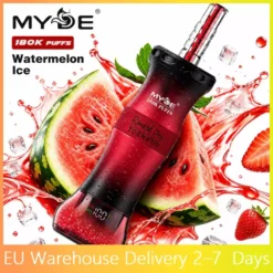 MYDE RANDM PRO 180000 Puffs 180K Shisha Vapes Descartáveis Atacado Compra em Massa Modo Dual DTL