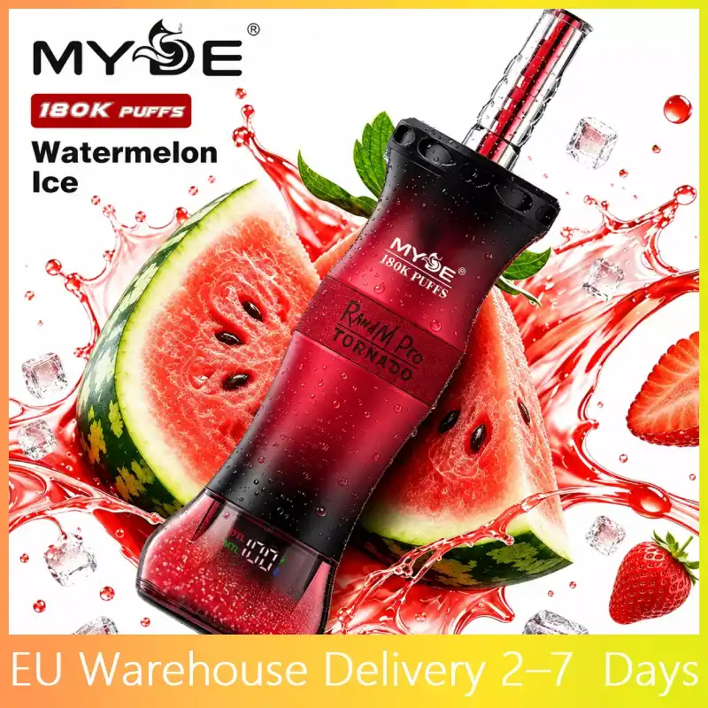 MYDE RANDM PRO 180000 Puffs 180K Shisha Disposable Vapes Χονδρική Αγορά Μεγάλες Ποσότητες Διπλής Λειτουργίας DTL 1 MYDE RANDM PRO 180000 Puffs 180K Shisha Μίας Χρήσης Vapes Χονδρική Ποσότητα Αγορά Διπλή Λειτουργία DTL
