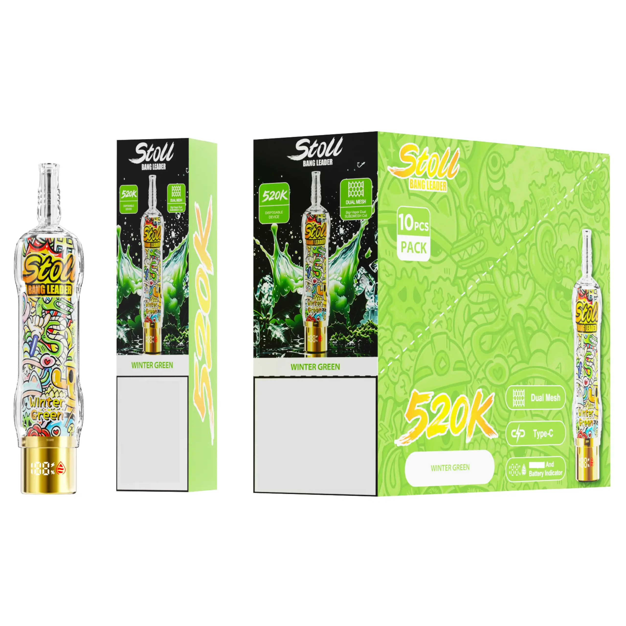 BANG LEADER STOLL 520K DTL Shisha Hookah 520000 Puffs Crystal Eldobható Vape Nagykereskedelmi Tömeges Vásárlás 9 BANG LEADER STOLL 520K DTL Shisha Hookah 520000 Puffs Crystal Disposable Vapes Wholesale Bulk Buy - Image 9