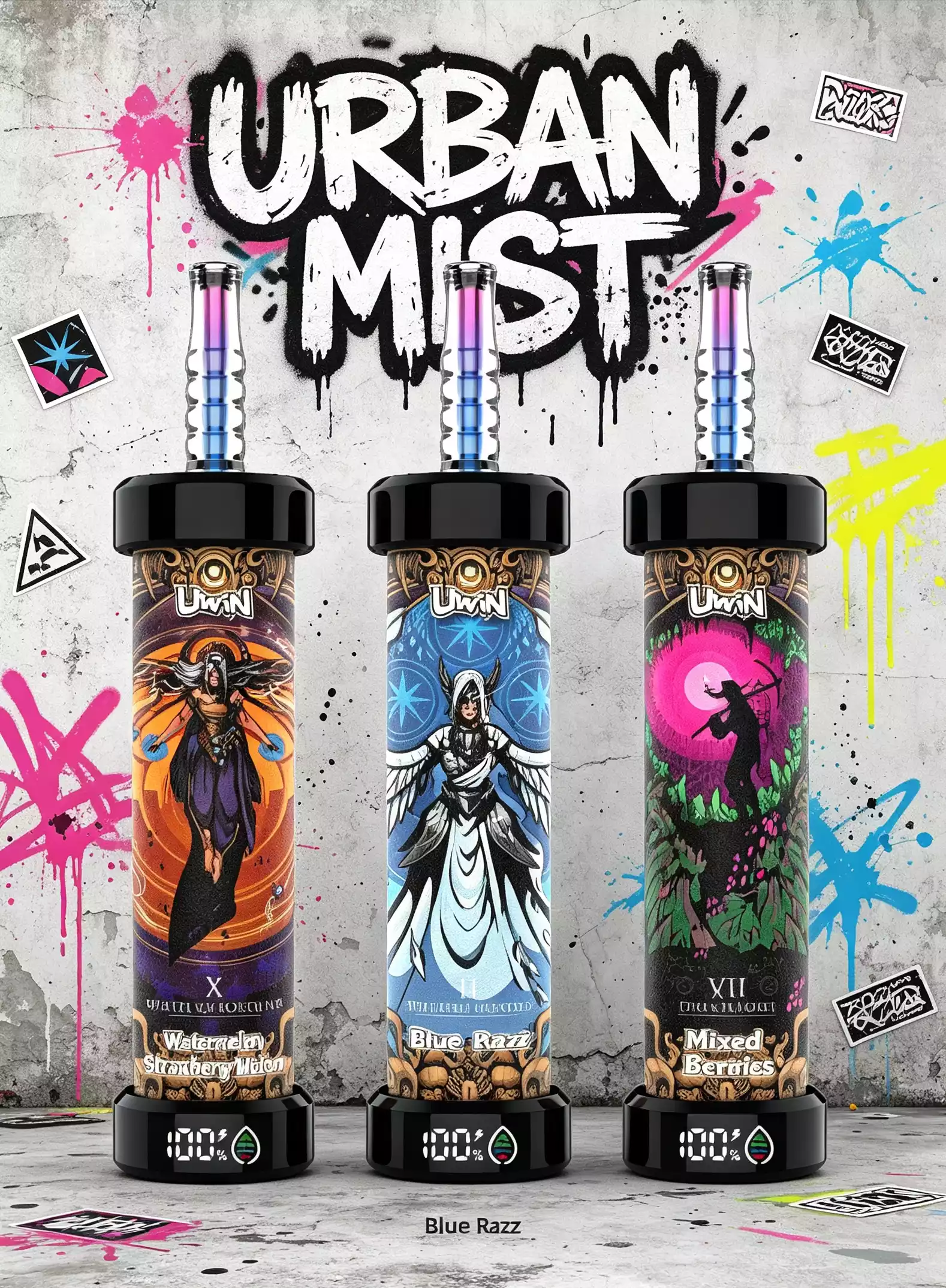 UWIN SHISHA Hookah 100K DTL 100000 Caladas Pantalla Digital Vapes Desechables Mayorista Compra al Por Mayor 10 UWIN SHISHA Hookah 100K DTL 100000 Puffs Screen Display Disposable Vapes Wholesale Bulk Buy - Imagen 10