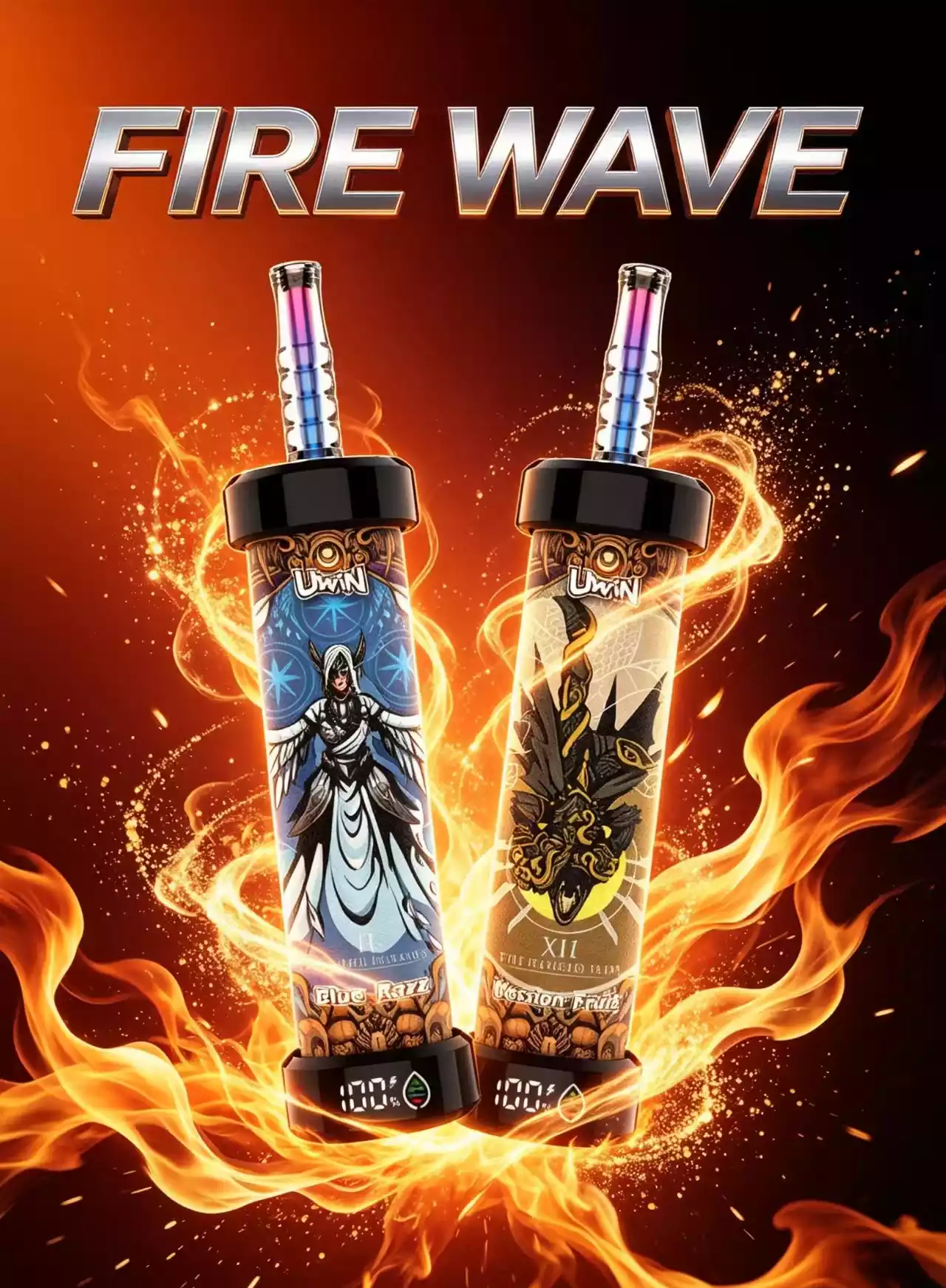 UWIN SHISHA Hookah 100K DTL 100000 Caladas Pantalla Digital Vapes Desechables Mayorista Compra al Por Mayor 2 UWIN SHISHA Hookah 100K DTL 100000 Puffs Screen Display Disposable Vapes Wholesale Bulk Buy - Imagen 2