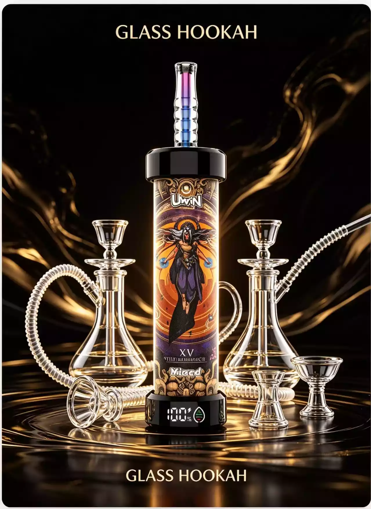 UWIN SHISHA Hookah 100K DTL 100000 Puffs Screen Display Disposable Vapes Wholesale Bulk Buy 58 UWIN SHISHA 100K 100000 Puffs DTL Screen Display Disposable Vapes Wholesale Bulk Buy