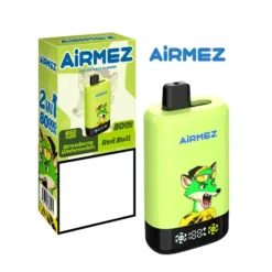 AIRMEZ FOX 2 IN 1 PRO 80000 80K Puffs Disposable Vapes Wholesale Bulk Buy Smart Screen Mesh Coil 2 VapeXYZ