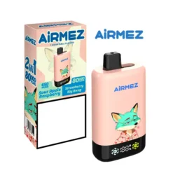 AIRMEZ FOX 2 IN 1 PRO 80000 80K Puffs Disposable Vapes Wholesale Bulk Buy Smart Screen Mesh Coil 5 VapeXYZ