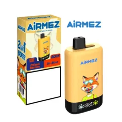 AIRMEZ FOX 2 IN 1 PRO 80000 80K Puffs Disposable Vapes Wholesale Bulk Buy Smart Screen Mesh Coil 7 VapeXYZ