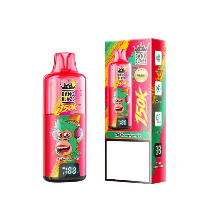 BANG BLAZE 150K Puffs 150000 Rechargeable Mesh Coil Disposable Vapes Wholesale Bulk Buy 13 BANG BLAZE 150K Puffs 150000 Rechargeable Mesh Coil Disposable Vapes Wholesale Bulk Buy - Image 13