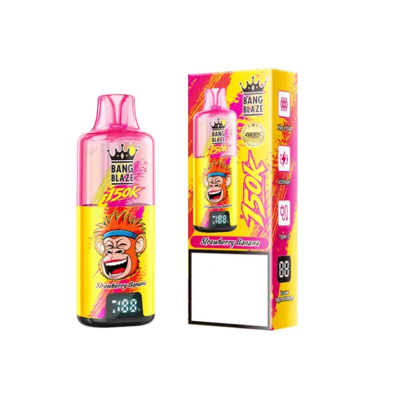 BANG BLAZE 150K Puffs 150000 Rechargeable Mesh Coil Disposable Vapes Wholesale Bulk Buy 4 BANG BLAZE 150K Puffs 150000 Rechargeable Mesh Coil Disposable Vapes Wholesale Bulk Buy - Image 4