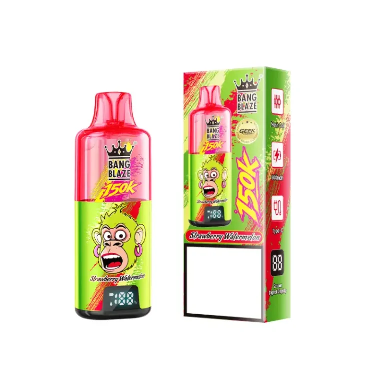 BANG BLAZE 150K Puffs 150000 Rechargeable Mesh Coil Disposable Vapes Wholesale Bulk Buy 5 BANG BLAZE 150K Puffs 150000 Rechargeable Mesh Coil Disposable Vapes Wholesale Bulk Buy - Image 5