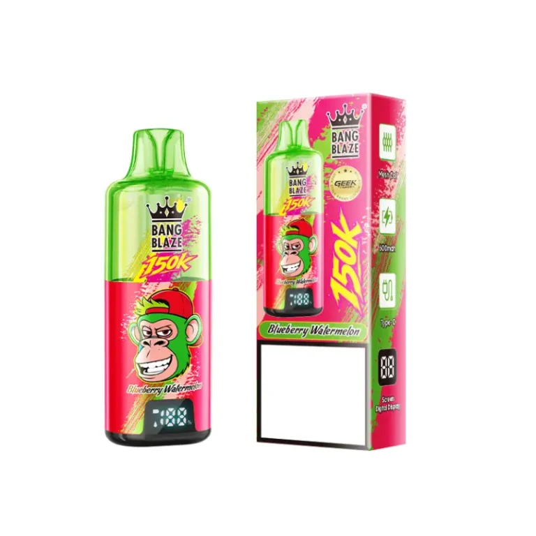 BANG BLAZE 150K Puffs 150000 Rechargeable Mesh Coil Disposable Vapes Wholesale Bulk Buy 7 BANG BLAZE 150K Puffs 150000 Rechargeable Mesh Coil Disposable Vapes Wholesale Bulk Buy - Image 7