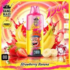 BANG BLAZE 150K Puffs 150000 Rechargeable Mesh Coil Disposable Vapes Wholesale Bulk Buy 14 BANG BLAZE 150K Puffs Rechargeable Mesh Coil Disposable Vapes Wholesale Bulk Buy 12 VapeXYZ