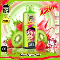 Alternative view of BANG BLAZE 150K Puffs 150000 Rechargeable Mesh Coil Disposable Vapes Wholesale Bulk Buy