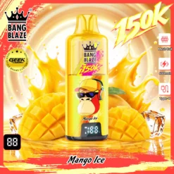 BANG BLAZE 150K Puffs 150000 Rechargeable Mesh Coil Disposable Vapes Wholesale Bulk Buy 19 BANG BLAZE 150K Puffs Rechargeable Mesh Coil Disposable Vapes Wholesale Bulk Buy 7 VapeXYZ
