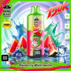 BANG BLAZE 150K Puffs 150000 Rechargeable Mesh Coil Disposable Vapes Wholesale Bulk Buy 17 BANG BLAZE 150K Puffs Rechargeable Mesh Coil Disposable Vapes Wholesale Bulk Buy 9 VapeXYZ