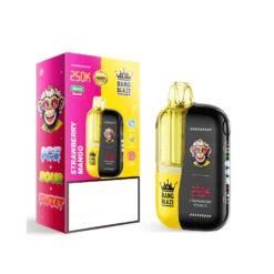 BANG BLAZE 250000 Puffs Dual Mesh 250K Disposable Vapes Wholesale Bulk Buy Smart Screen 5 1 VapeXYZ