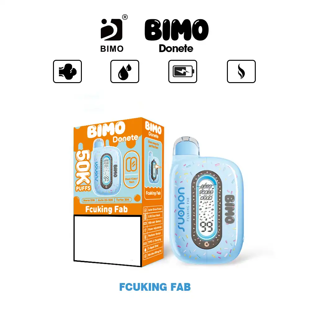 BIMO DONETE 50000 Puffs Dual Mesh Coil 50K Disposable Vapes Wholesale Bulk Buy 5 BIMO DONETE 50000 Puffs Dual Mesh Coil 50K Disposable Vapes Wholesale Bulk Buy - Pilt 5