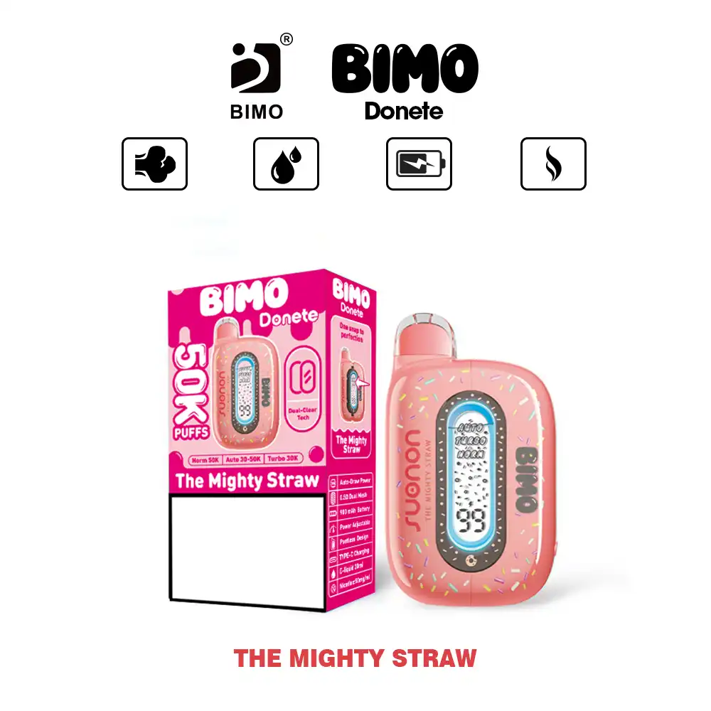 BIMO DONETE 50000 Puffs Dual Mesh Coil 50K Disposable Vapes Wholesale Bulk Buy 11 BIMO DONETE 50000 Puffs Dual Mesh Coil 50K Disposable Vapes Wholesale Bulk Buy - Pilt 11
