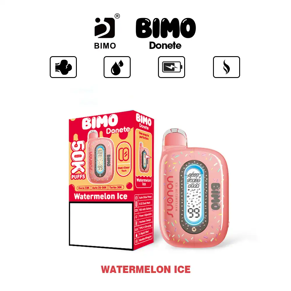 BIMO DONETE 50000 Puffs Dual Mesh Coil 50K Disposable Vapes Wholesale Bulk Buy 1 BIMO DONETE 50000 Puffs Dual Mesh Coil 50K Disposable Vapes Wholesale Bulk Buy