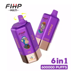 FIHP 600K 6 in 1 MULTI Rechargeable Disposable Vape Wholesale 3 VapeXYZ