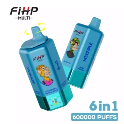 FIHP 600K 6 in 1 MULTI Rechargeable Disposable Vape Wholesale 4 VapeXYZ