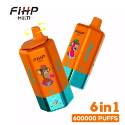 FIHP 600K 6 in 1 MULTI Rechargeable Disposable Vape Wholesale 5 VapeXYZ