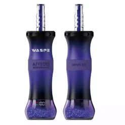 WASPE Shisha Hookah 300K Rechargeable Disposable Vapes Wholesale Bulk Buy Mesh Coil LED Display 12 VapeXYZ