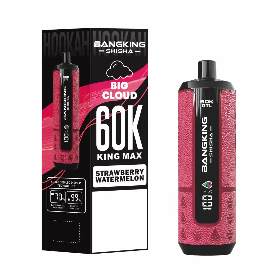 BANG KING Shisha 60K DSK091 DTL 60000 Puffs Disposable Vapes Wholesale Bulk Buy Mesh Coil 9 BANG KING Shisha 60K DSK091 DTL 60000 Puffs Disposable Vapes Wholesale Bulk Buy Mesh Coil — изображение 9