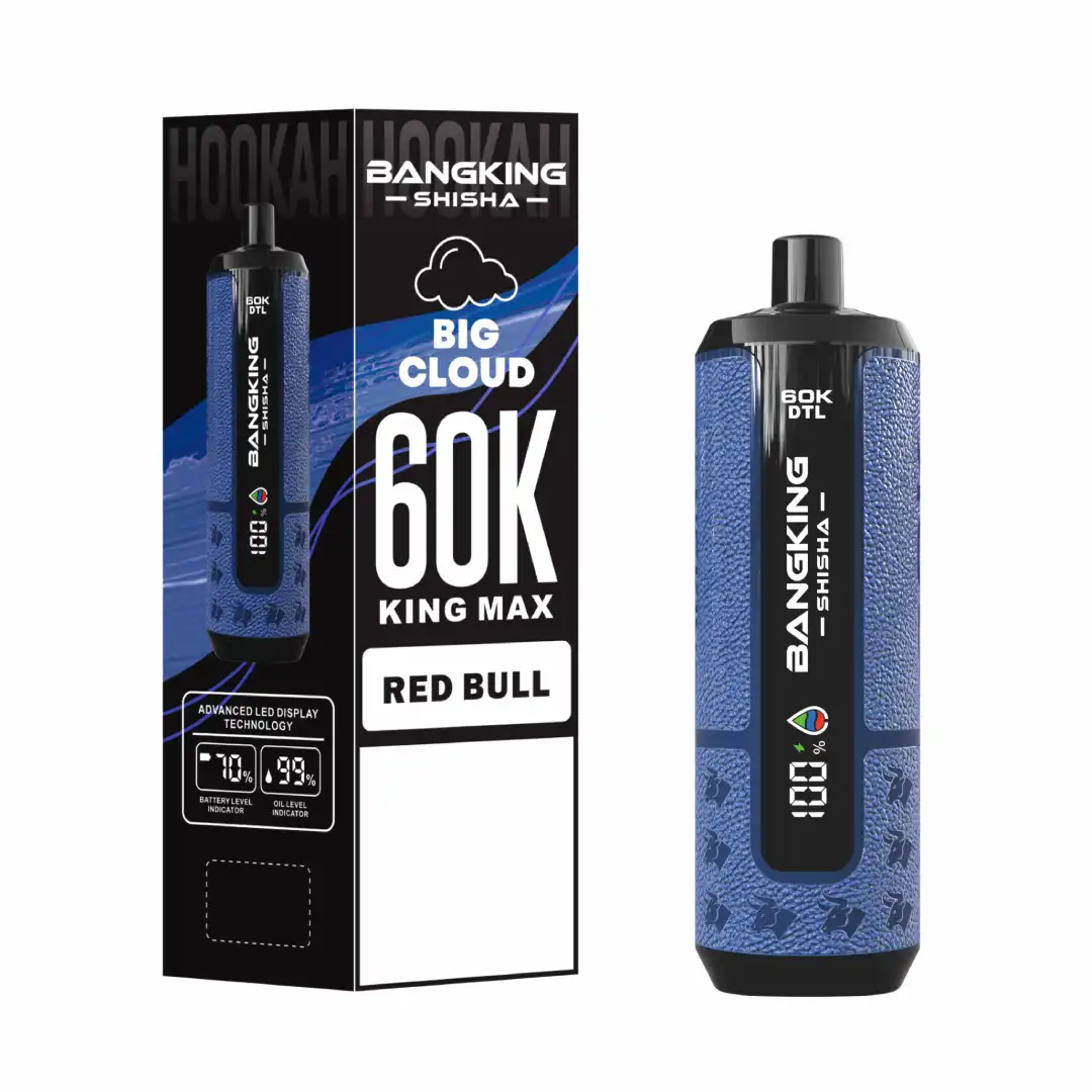 BANG KING Shisha 60K DSK091 DTL 60000 Puffs Disposable Vapes Wholesale Bulk Buy Mesh Coil 7 BANG KING Shisha 60K DSK091 DTL 60000 Puffs Disposable Vapes Wholesale Bulk Buy Mesh Coil — изображение 7