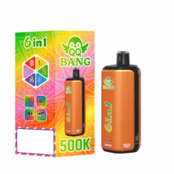Alternative view of QQ BANG 500K DSK090 6 In 1 500000 Puffs Disposable Vapes Rechargeable Wholesale Bulk Buy 6 Mesh Coil LCD Screen