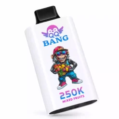 QQ BANG 250K DSK095 250000 Puffs Dual Mesh Smart LCD Display Rechargeable Disposable Vapes Wholesale Bulk Buy